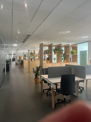 Area externa do escritorio em Portugal